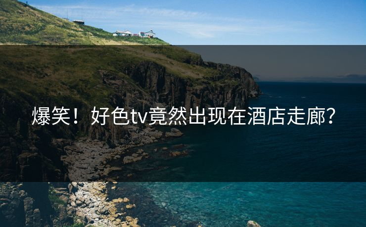 爆笑！好色tv竟然出现在酒店走廊？